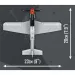 COBI: Stavebnice letadla Mustang P-51D „TOP GUN: Maverick” (5847)