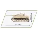 COBI: Stavěcí hra Pzkpfw VI Tiger 131 tank (2710)