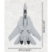 COBI: Top Gun F-14A Tomcat™ stavebnice (5811A)