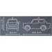 COBI: Trabant 601 Polizei stavebnice (24541)