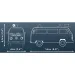 COBI: Volkswagen T2b hasičské auto stavebnice (24622)
