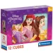 Clementoni: Disney Princezny pohádkové kostky 12 ks
