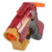 Cool Soft Bullet Gun: Malá pěnová střelná zbraň s náboji v červené barvě 14cm