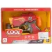 Cool Soft Bullet Gun: Malá pěnová střelná zbraň s náboji v červené barvě 14cm