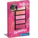 Crazy Chic: Lovely Make-Up pink power oční stíny 1ks - Clementoni