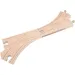 Dřevěná kolejnice ve tvaru písmene K