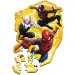 Dřevěné puzzle 50 ks s motivem Spider-Man v akci - Trefl