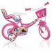Dětské kolo Princess růžové ve velikosti 12 - kolo Dino Bikes