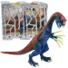 Dino World: Detailně zpracovaná figura dinosaura Therizinosaurus o velikosti 20 cm v kleci