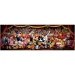 Disney+ – Mickey a přátelé v kapele 1000dílné panoramatické puzzle s plakátem - Clementoni
