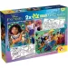 Disney Encanto 2 v 1 maxi 2x60dílné puzzle a omalovánka 50x35cm - Lisciani