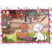 Disney Klasiky 101 dalmatinů a Aristokočky 2×60 dílků Supercolor puzzle - Clementoni