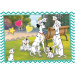 Disney Klasiky 101 dalmatinů a Aristokočky 2×60 dílků Supercolor puzzle - Clementoni