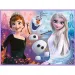 Disney: Ledové království 2 - Princezny na své půdě puzzle a paměťové karty 2 v 1 sada - Trefl