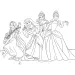 Disney Princezny 2 v 1 maxi puzzle 35 dílků a omalovánky 70x50 cm - Lisciani