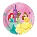 Disney+Princezny 8ks papírový talířek set 20cm