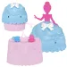 Disney Princezny: Mini cupcake překvapení panenka 1 ks - Mattel