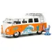 Disney Stitch – 1961 Volkswagen autobus s figurkou Stitche 1/24 - Jada Toys