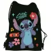 Disney Stitch černý sportovní vak Aloha, 34x43 cm