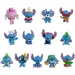 Disney+Stitch mini překvapení figurka v kapsli ve tvaru ananasu, 4. série, 1 ks