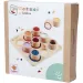 Eichhorn: Dřevěný Montessori Senzorický Válec – Hračka na rozvoj hmatu - Simba Toys