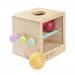 Eichhorn: Montessori Dřevěná Vhazovací Krabička s Kuličkou – Didaktická hračka pro nejmenší - Simba Toys