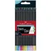Faber-Castell: Black Edition Pastel barevné tužky sada 12 ks