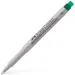 Faber-Castell: F fóliový popisovač zelený