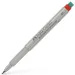 Faber-Castell: Fóliový popisovač S červený