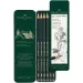 Faber-Castell: Sada grafitových tužek Castell 9000, 6 kusů v kovové krabičce