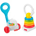 Fisher-Price: 2dílná barevná sada chrastítek pro miminka - Mattel