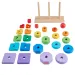 Fisher-Price Barevné třídič tvarů a stavební pyramida herní sada - Mattel