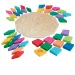 Fisher-Price: Dřevěná mandala na skládání barev - Mattel