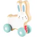 Fisher-Price: Dřevěný tahací králíček - Mattel