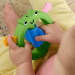 Fisher-Price: Veselé žabí kousátko se zvířátky - Mattel