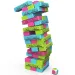 Gabby Domeček: Barevná věžová stavební hra Jenga - Spin Master
