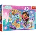 Gabiin domeček pro panenky Film 100dílné puzzle - Trefl