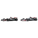 Hot Wheels F1 sada 2 autíček - Haas: Ocon + Bearman - Mattel