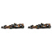 Hot Wheels F1, sada 2 autíček - McLaren: Norris + Piastri - Mattel