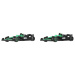 Hot Wheels F1 sada 2 autíček - Sauber: Hulkenberg + Bortoleto - Mattel