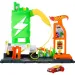 Hot Wheels: Městská čerpací stanice s dráhou a 1 malým autíčkem - Mattel