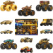 Hot Wheels Monster Trucks: multipack 11 ks autíček „Šampion“ - Mattel
