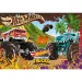 Hot Wheels Monster trucks 60dílné puzzle 50x35 cm - Lisciani