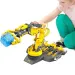 Hydraulický robotický rameno 3 v 1, 220 dílků