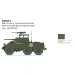 Italeri 1/56 M8/M20 model tank