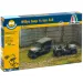 Italeri 1/72 Willys Jeep 1/4 ton 4x4 vojenská vozidla 2ks modelová sada