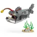 LEGO® Creator: Nebezpečný žralok s truhlou s pokladem (31381)