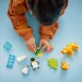 LEGO® DUPLO®: Zvířecí rodiny ve volné přírodě: Tučňáci a lvi (10442)