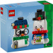 LEGO®: Vánoční ozdoby se sněhulákem (40812)