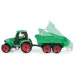 LENA: Nákladní auto s traktorem, přívěsem a figurkou 36cm